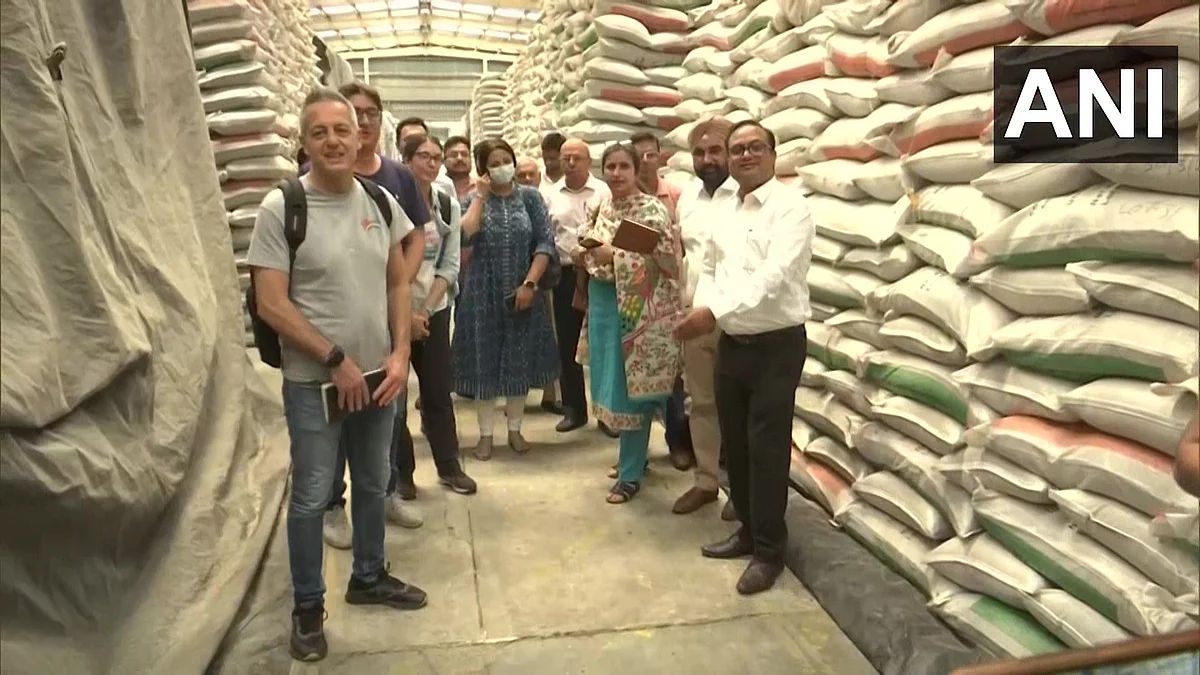 UN World Food प्रोग्राम शिष्टमंडळाने अमृतसरला दिली भेट