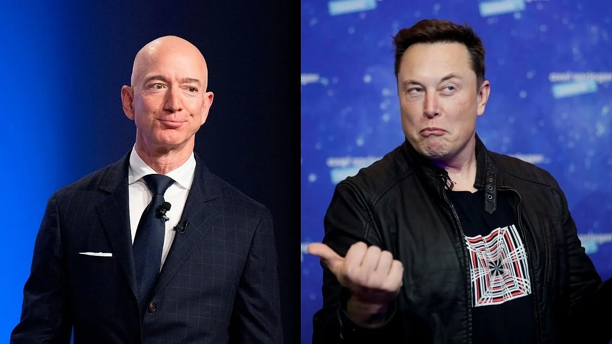 Elon Musk and Jeff Bezos