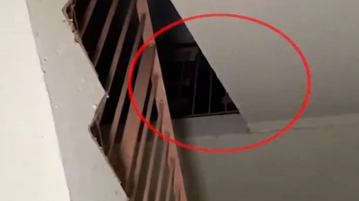 Terrifying moment ‘ghost’ is caught on camera at abandoned care home