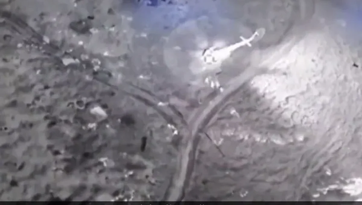 Video: Ukraine ने रशियन हेलिकॉप्टरला हवेतच केलं लक्ष्य, Drone ची कमाल