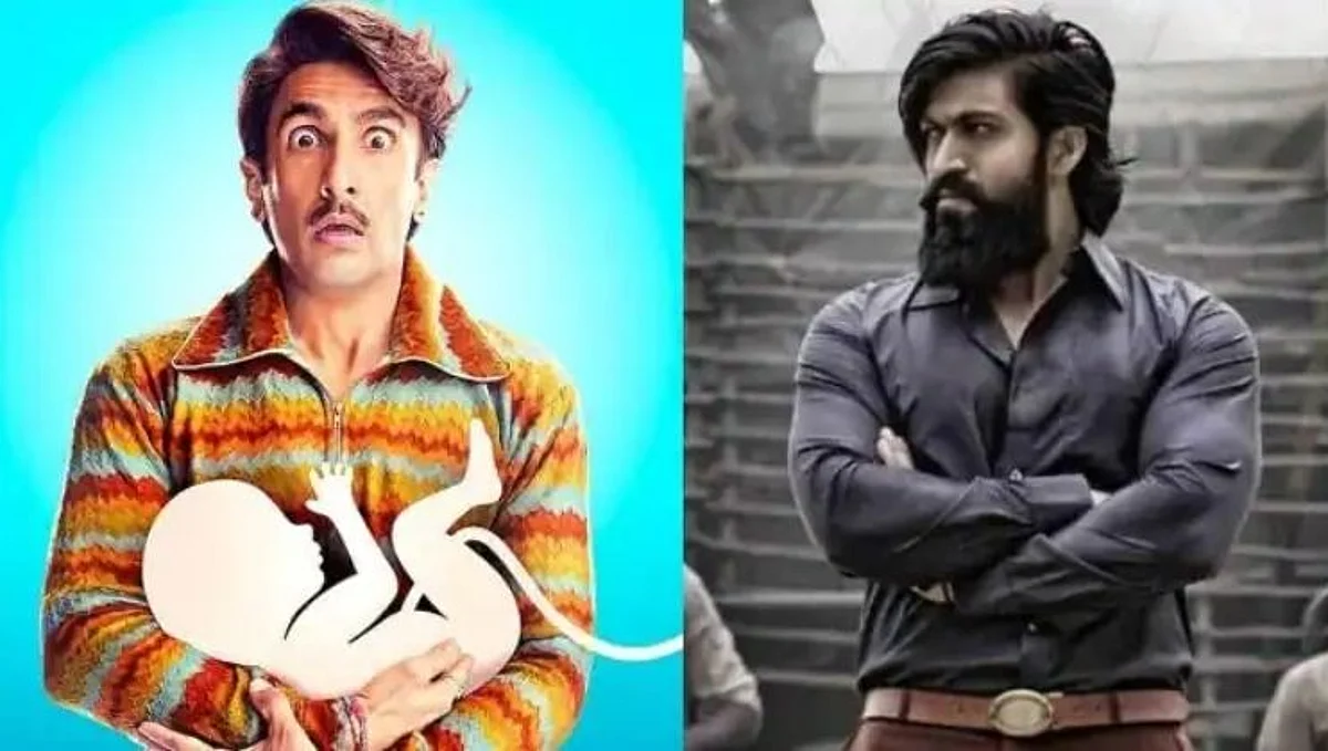 जयेशभाई पेक्षा रॉकीभाई सरस; बॉक्स ऑफिसवर KGF-2 चे वर्चस्व कायम