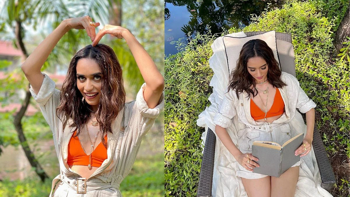 Manushi Chhillar: सुट्टयांचा आंनद घेत मानुषी छिल्लरने शेअर केले सुंदर फोटो