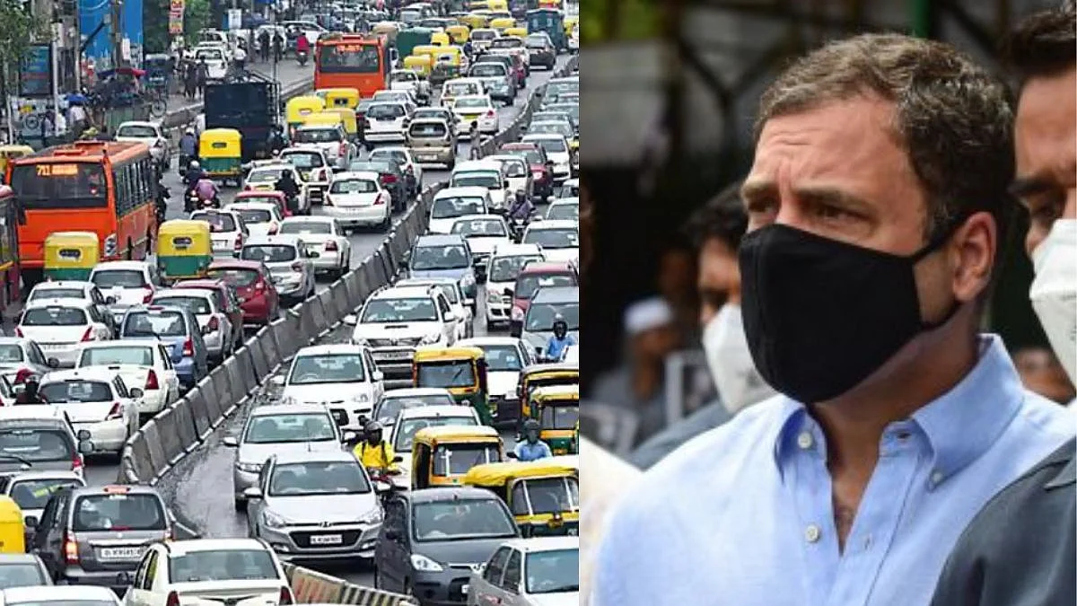 राहुल गांधींच्या ईडी चौकशीचा परिणाम दिल्लीतील वाहतुकीवर; अनेक रस्ते बंद