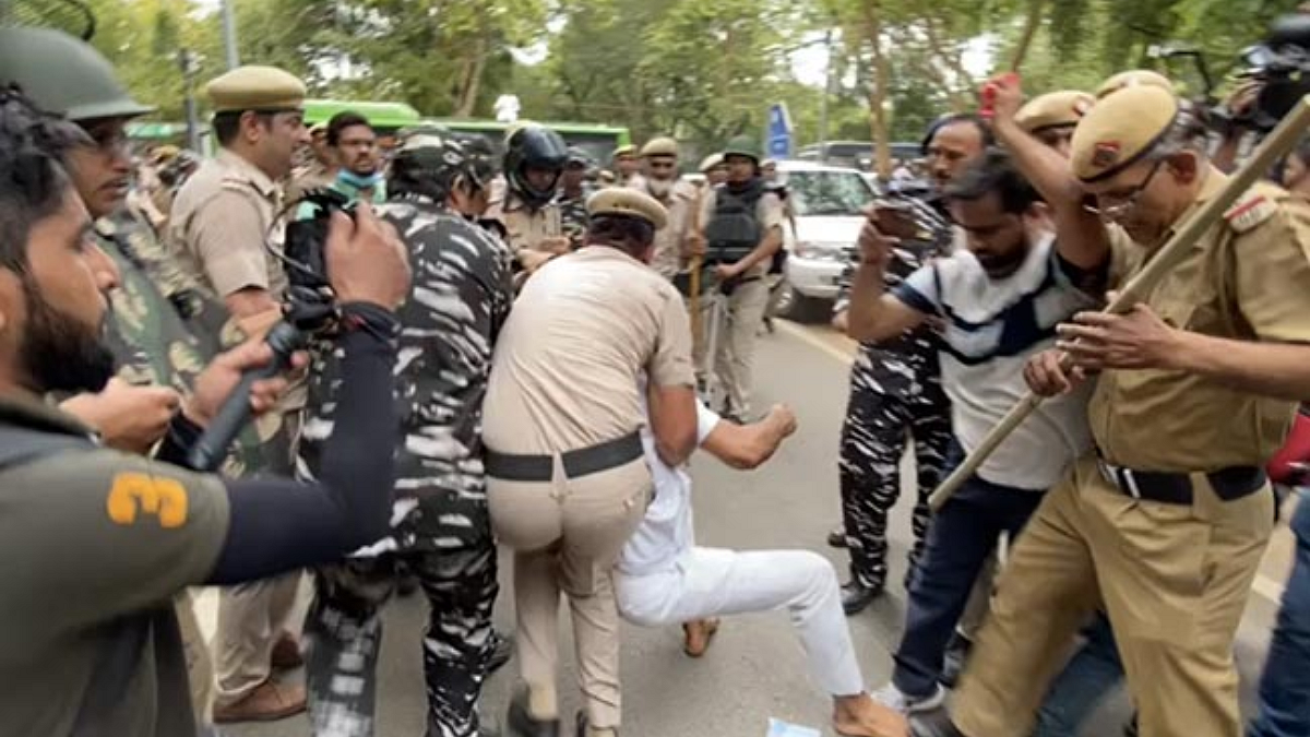 खासदार केसी वेणुगोपाल यांना धक्काबुक्की, काँग्रेसचा दिल्ली पोलिसांवर गंभीर आरोप