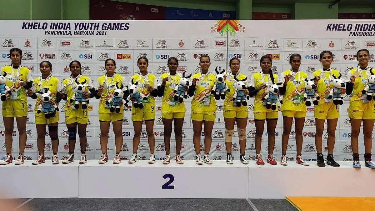 Girls kabaddi team