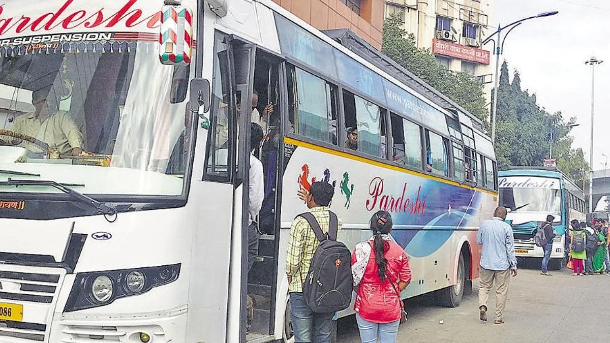 प्रवासी बसेस थेट महामार्गाने जात असल्याने सांताक्रुझमध्ये संताप
