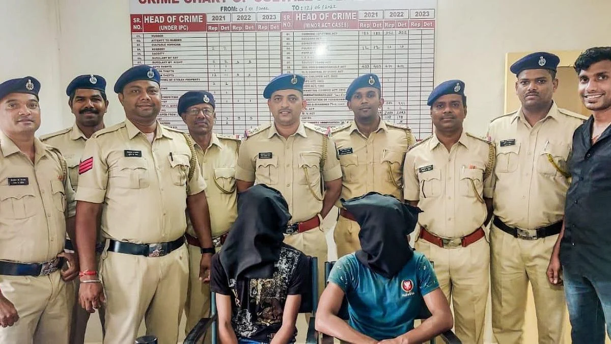 बांधकाम साहित्य चोरणं महागात पडलं