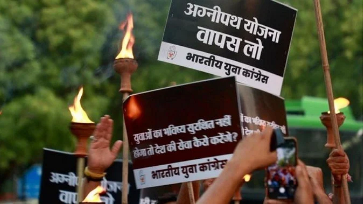 अग्निवीर म्हणून प्रथम भाजपने आपल्या मुलांना भरती करावे