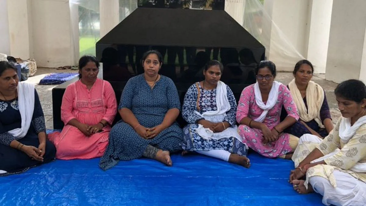 अंगणवाडी सेविकांचे उपोषण सत्र सुरूच