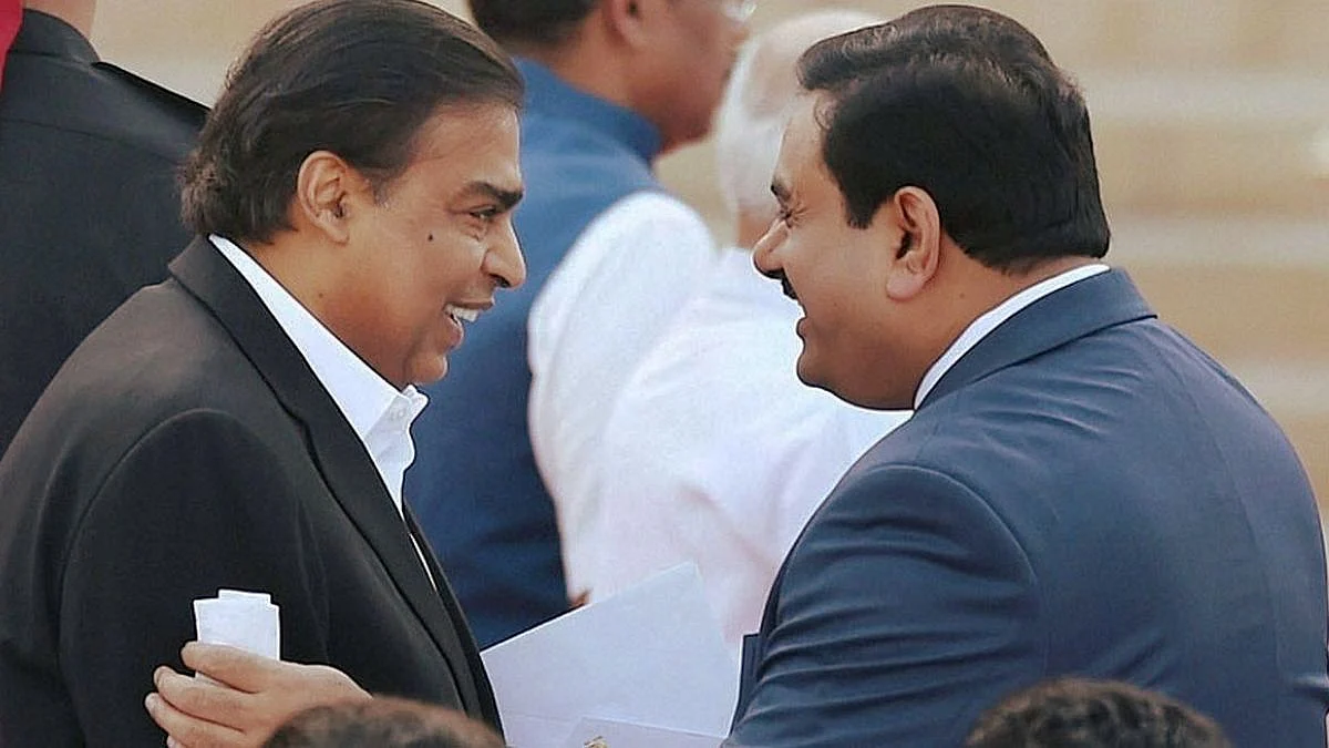 Gautam Adani And Mukesh Ambani
