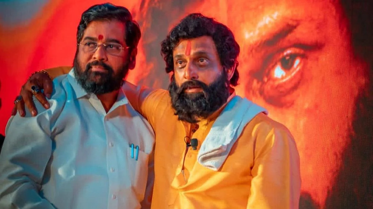 Prasad Oak Post on Eknath Shinde