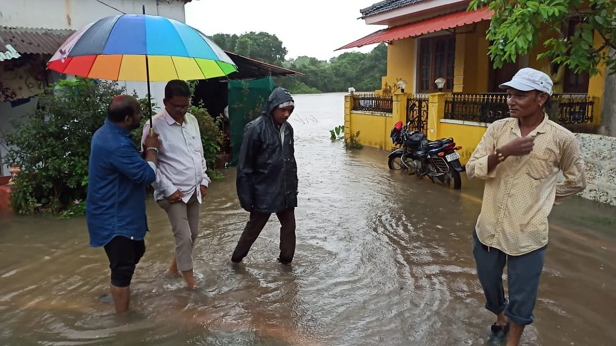 Flood like situation in Goa