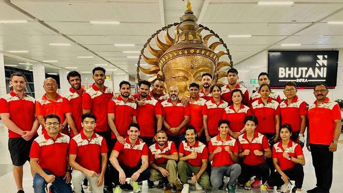 Indian boxing team