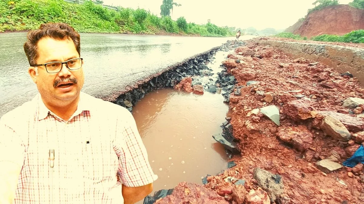 Contractors for road works in Panaji suspended for two years nilesh cabral's action