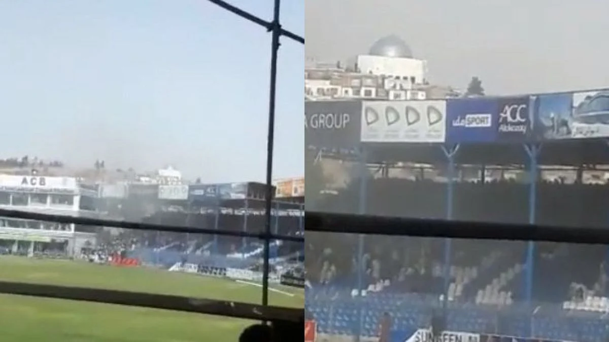 Blast in Kabul Cricket Stadium
