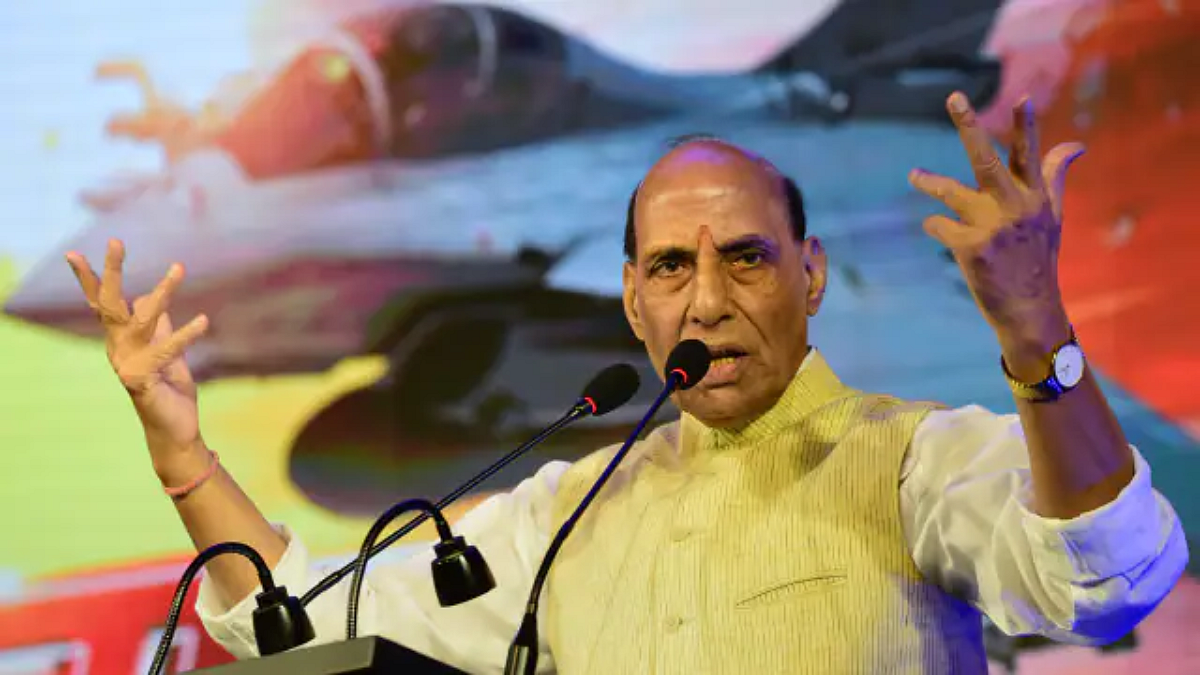 Defense Minister Rajnath Singh