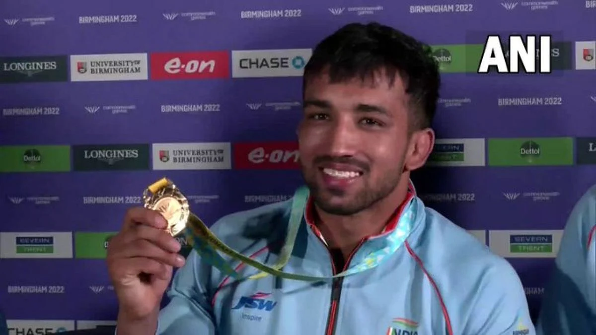 Naveen Kumar Wins Gold 2022