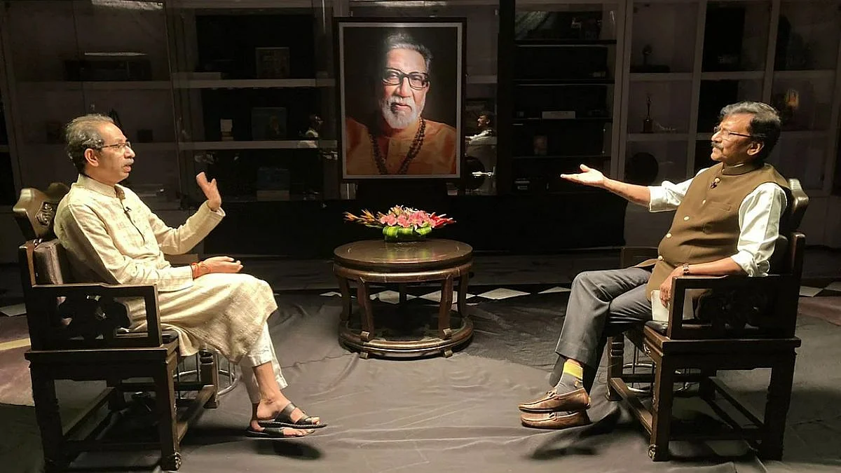 Uddhav Thackeray And Sanjay Raut