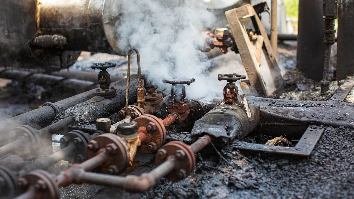 Gas leak