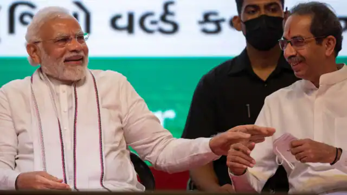 Prime Minister Narendra Modi & Uddhav Thackeray
