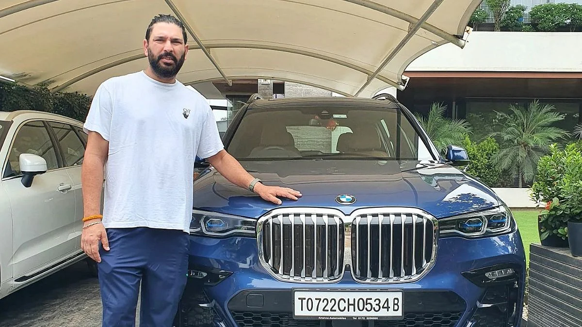 Yuvraj Singh bought new BMW X7 SUV