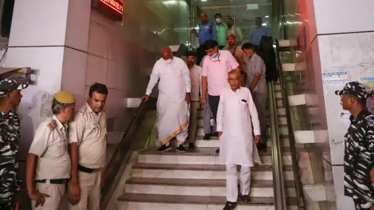 Congress leader Mallikarjun Kharge