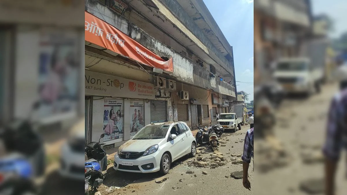 Plaster Collapsed in Margao