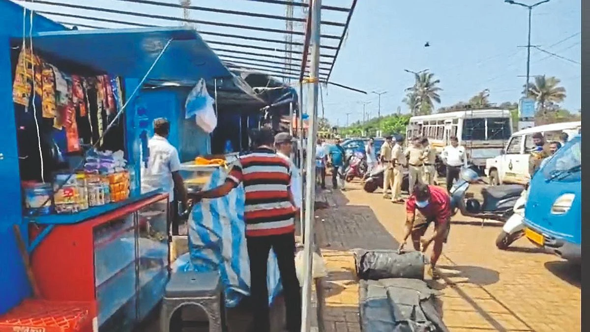 Encroachment in Bambolim
