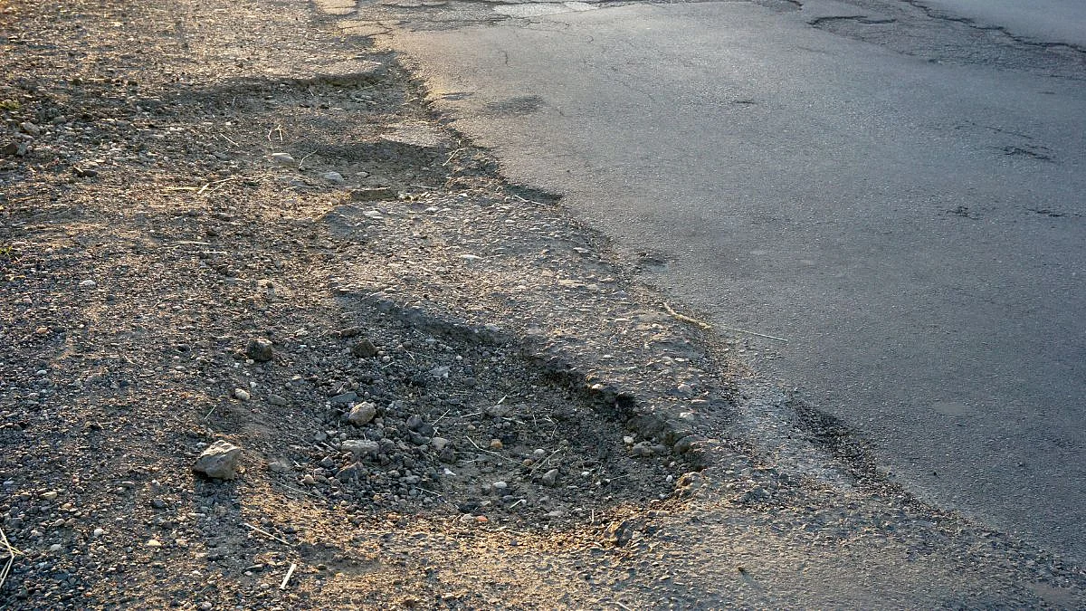 Goa News | Damage Road