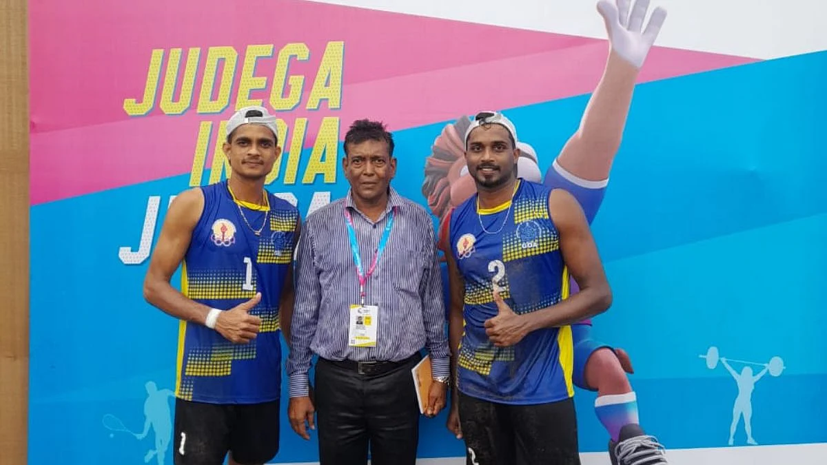 Bronz Medal winner Ram Dhawaskar And Aron Parera