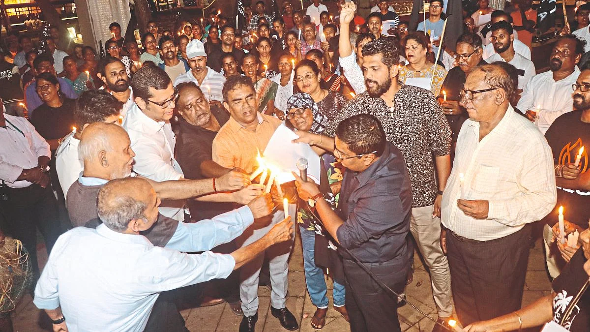 Protest against Jetty Policy in Goa