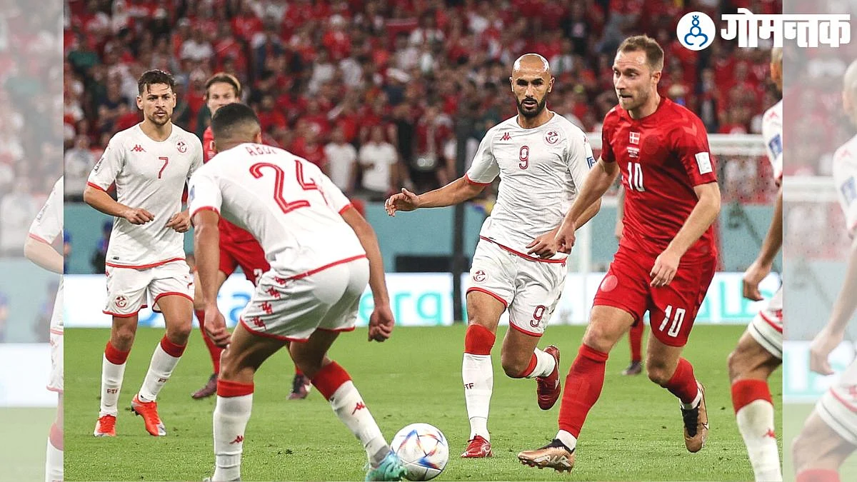 Denmark Vs Tunisia Match Draw