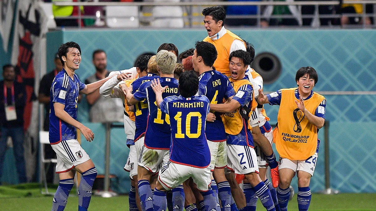 Japan Beats Germany: