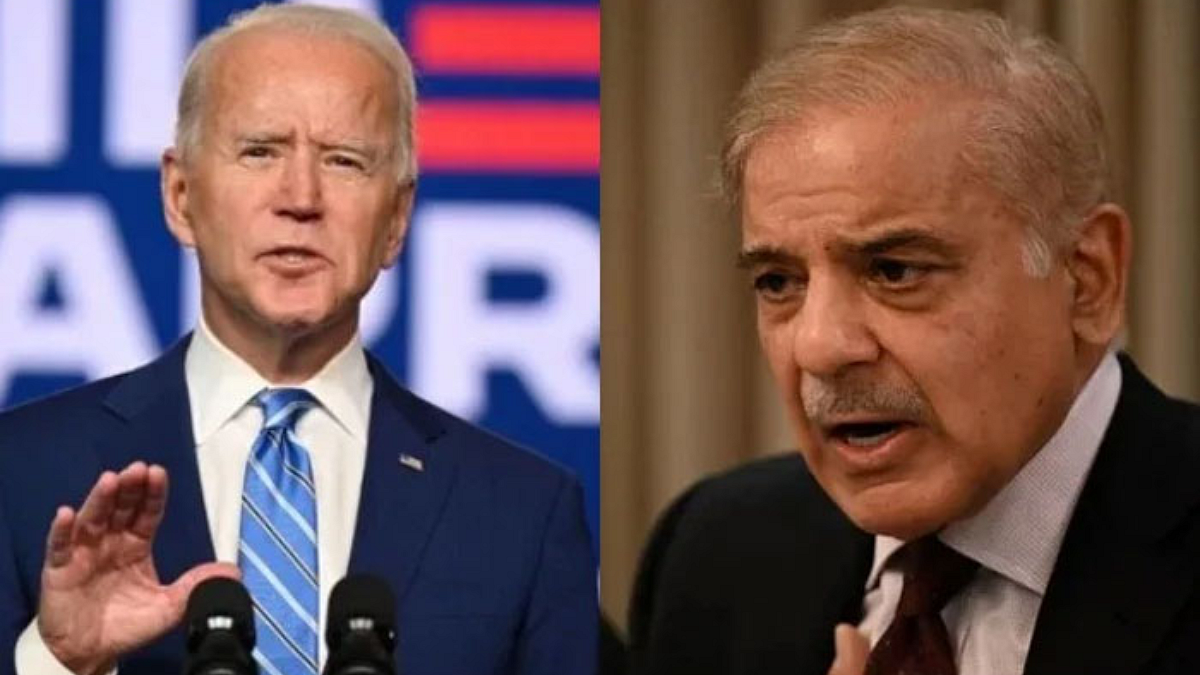 Joe Biden & Shahbaz Sharif