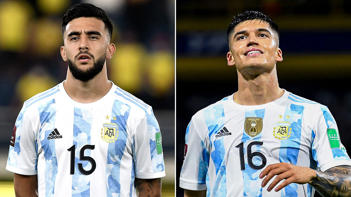 Nicolas Gonzalez and Joaquin Correa
