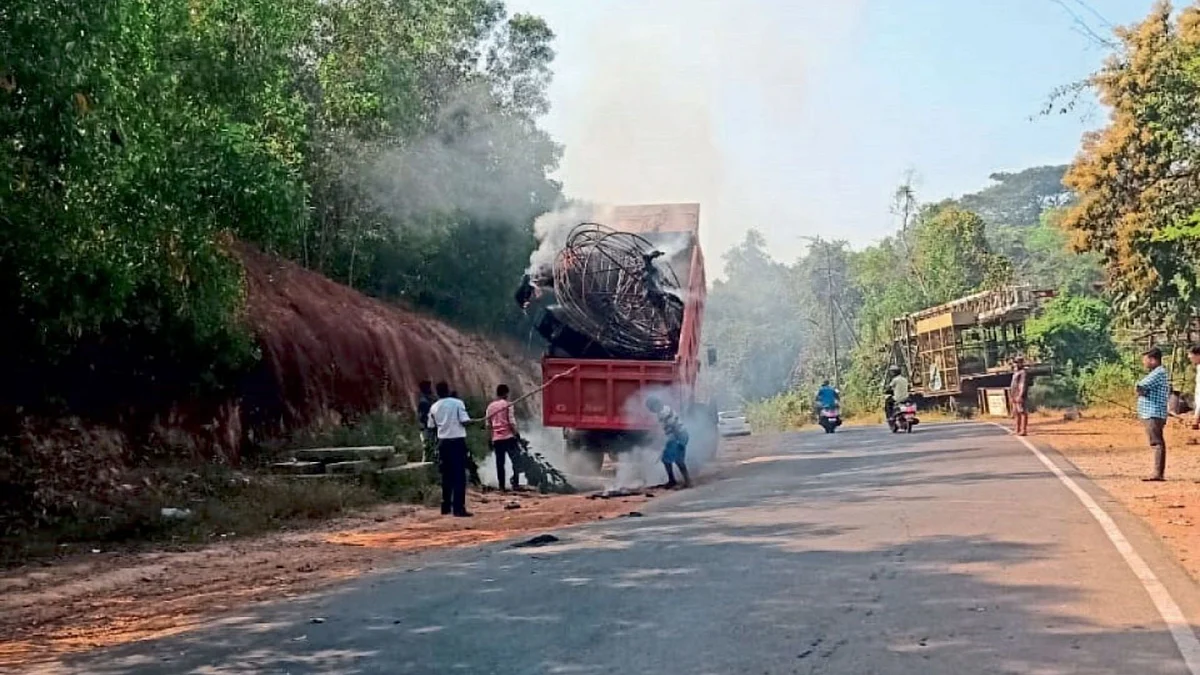 Truak Fire| Goa News