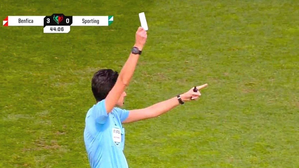 White Card In Football