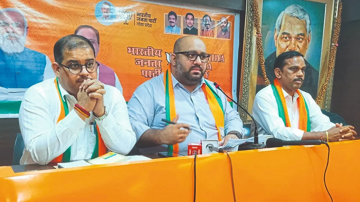BJP on Mahadayi Water Dispute
