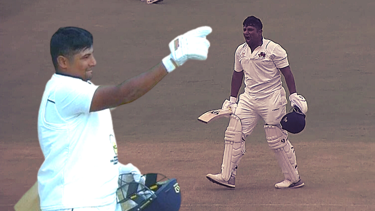Mumbai batsman Sarfaraz Khan