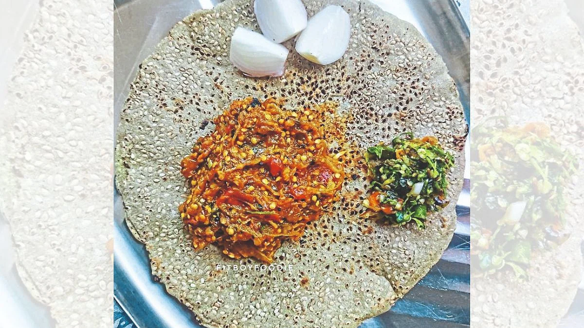 पौष्टिक बाजरीची भाकरी