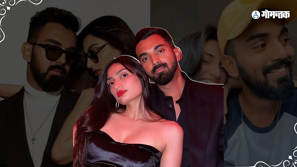 K.L Rahul
Athiya Shetty