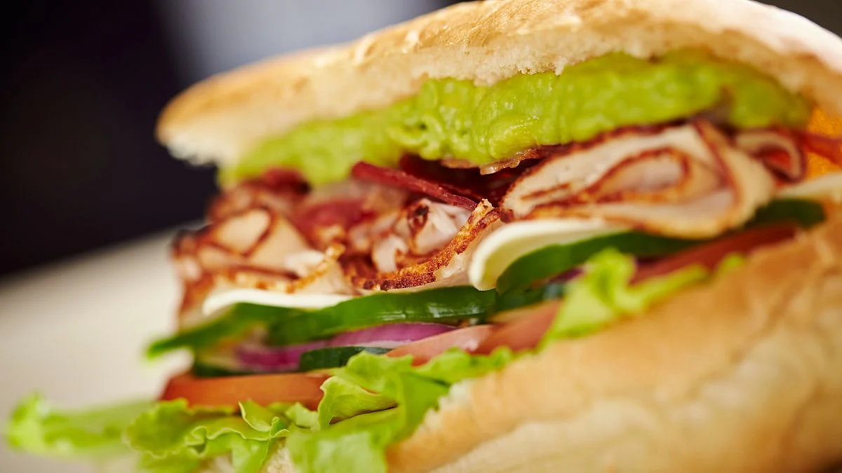 Chicken Ham Sandwich: