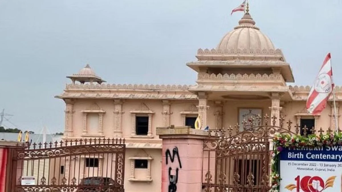 Swaminarayan Temple Vandalised In Melbourne