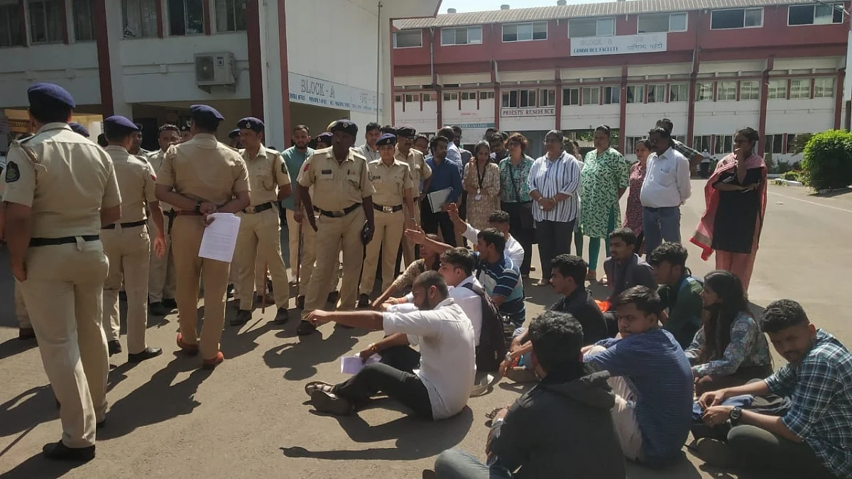 ABVP Protest