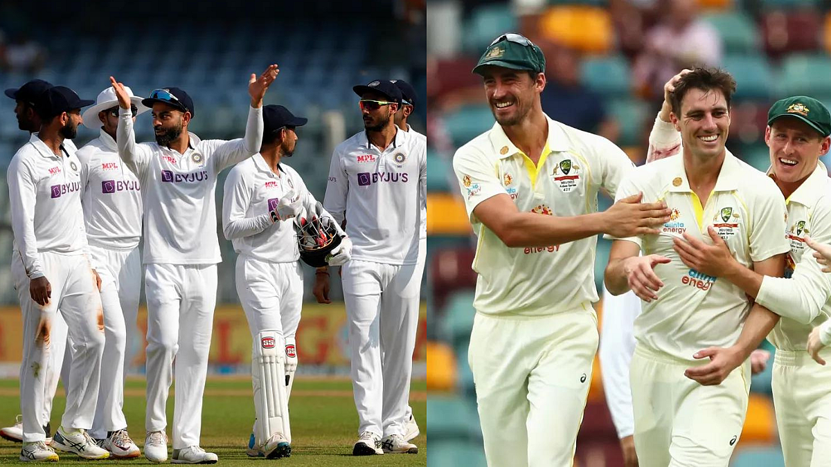 India and Australia Test Team