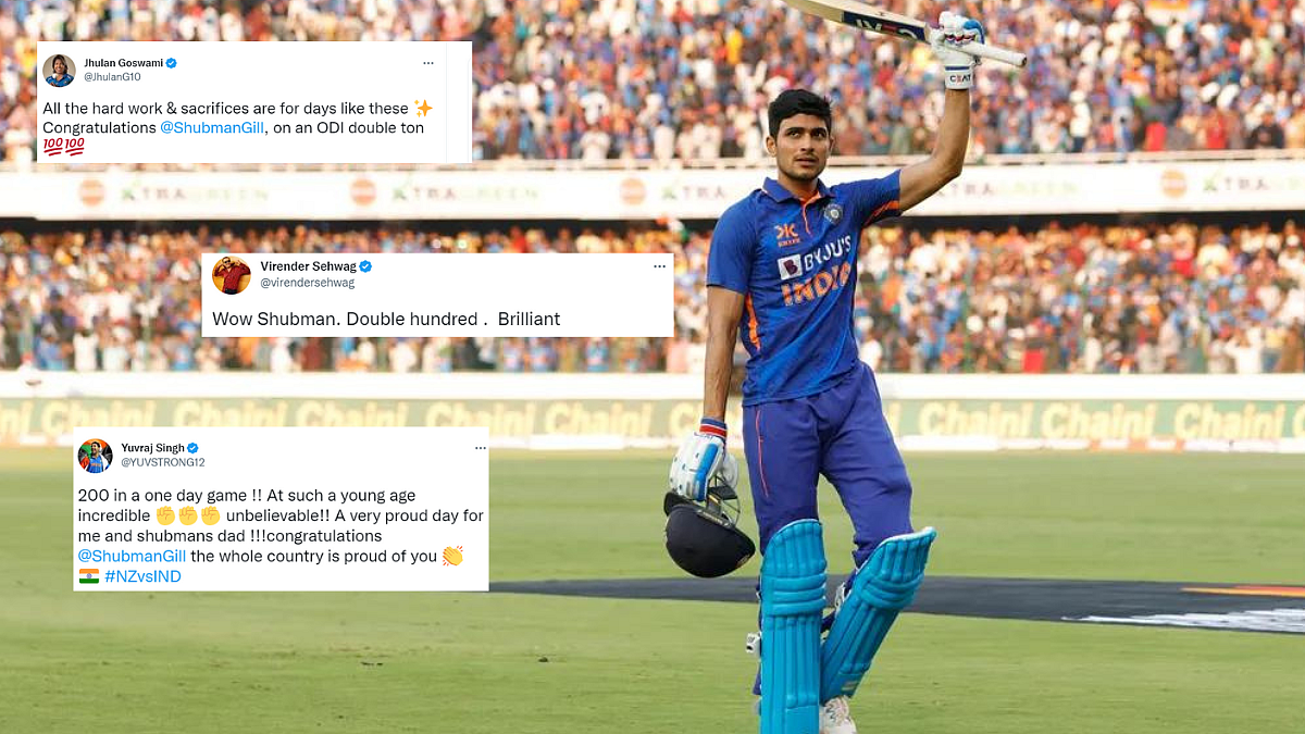Reactions on Shubman Gill Double Century