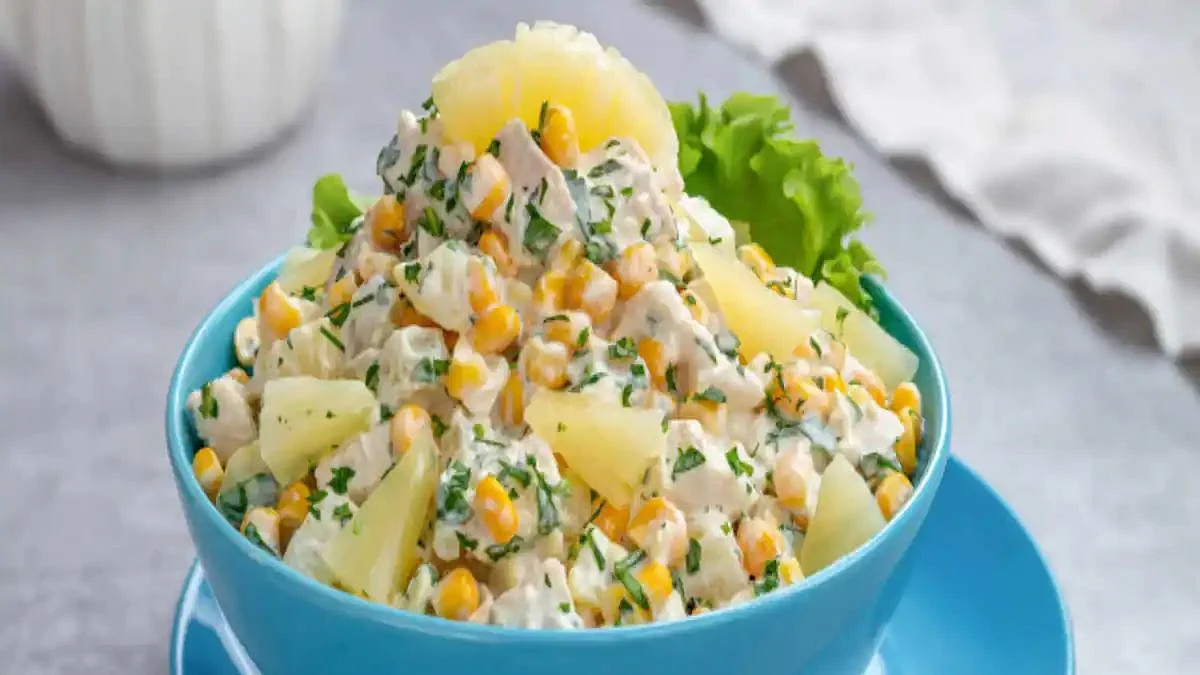 Creamy Corn Chaat