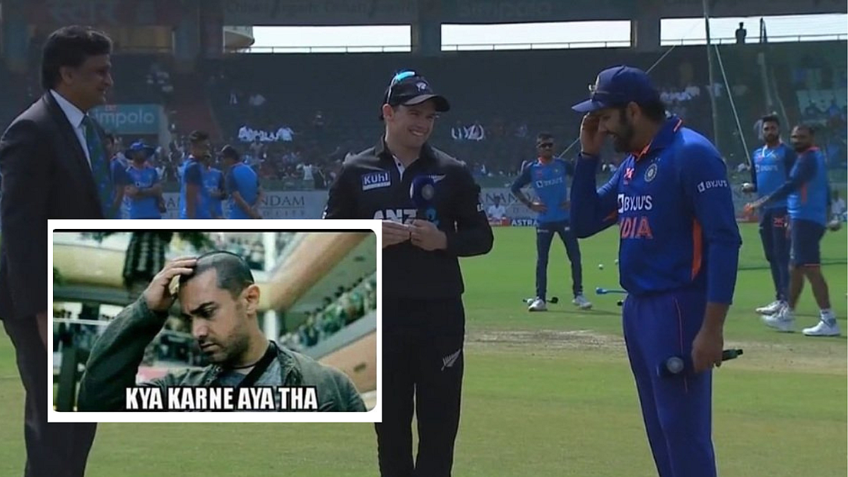 Rohit Sharma at toss | Memes Viral