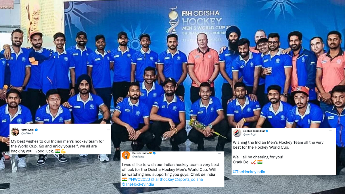 Indian Cricket Fraternity wishes best luck to Indian Hockey Team