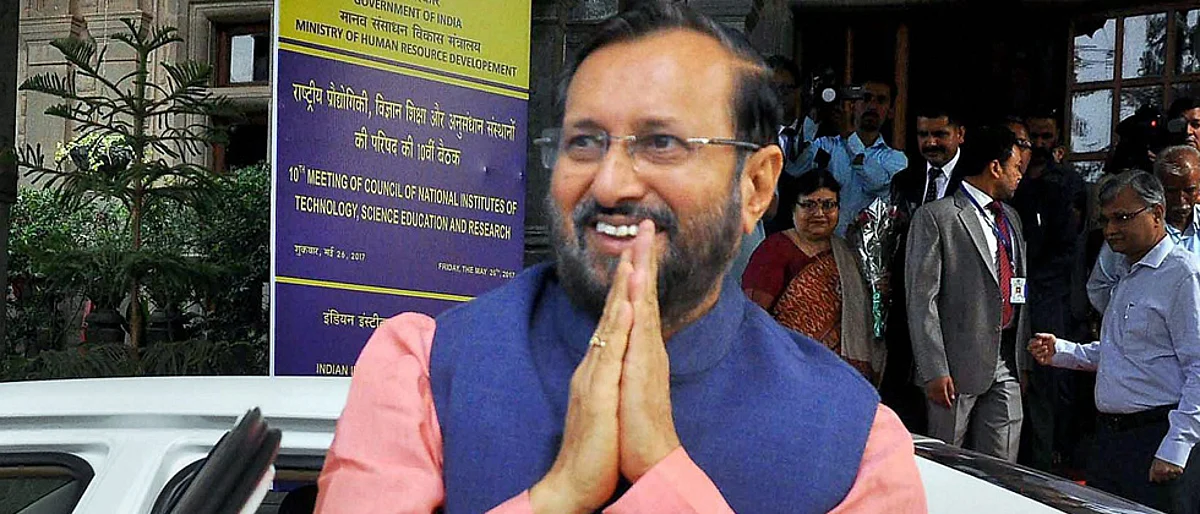 Not a single scam has surfaced in 3 yrs of Modi rule:Javadekar